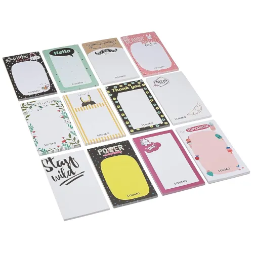 Image of Amazon Brand - Solimo 12-Piece To-Do List Notepads
