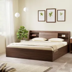 Amazon Brand - Solimo Altamore Engineered Wood King Bed 