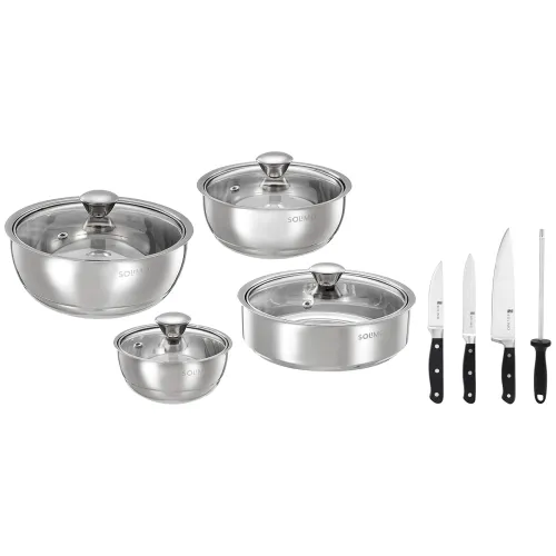 Image of Amazon Brand - Solimo Double Walled Insulated Serving Bowls 