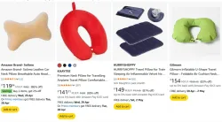 Amazon Brand- Solimo Neck Pillow upto 80% discount 