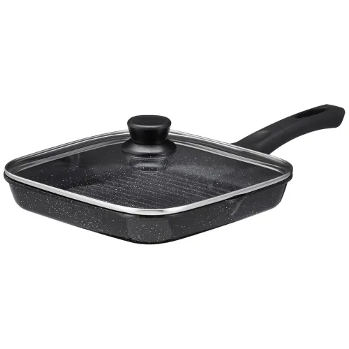 Image of Amazon Brand - Solimo Non Stick Grill Pan 24cm