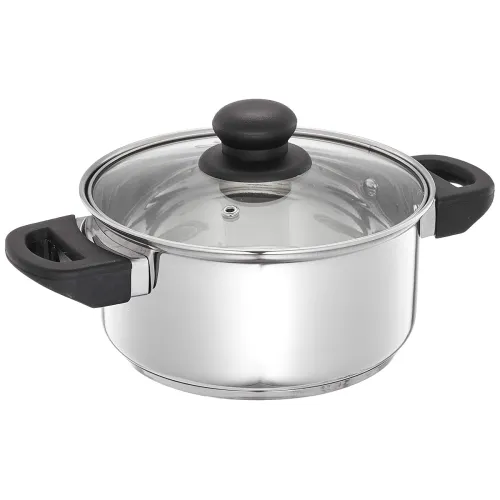 Image of Amazon Brand - Solimo Stainless Steel Dutch Oven 2000 ml