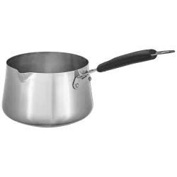 Amazon Brand - Solimo Stainless Steel T Pan, Induction Base, 1.5 Litre