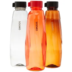 Amazon Brand - Solimo Water Bottles | Set of 3 | 1L