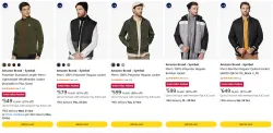 Amazon Brand - Symbol Mens Jackets at minimum 80% Discount
