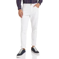 Amazon Brand - Symbol Men Stretchable Casual Pants | Scoop Pocket Chinos | Trousers (Slim Fit)