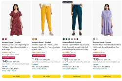 Amazon Brand - Symbol Women Clothing upto 91% Discount