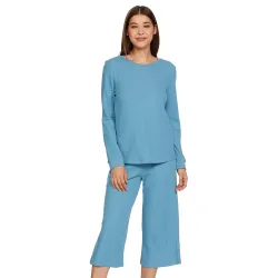 Amazon Brand - Symbol Womens Cotton T-Shirt Night Suit