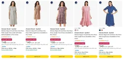 Amazon Brand - Symbol Womens Dresses starting at ₹149
