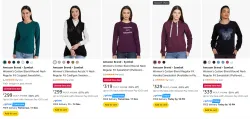 Amazon Brand - Symbol Womens Winter Wear upto 87% Discount