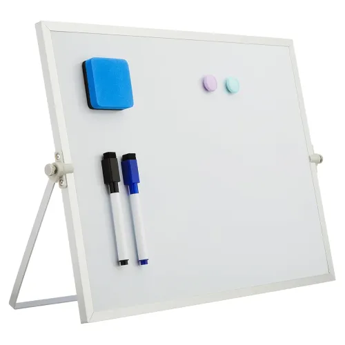 Image of Amazon Brand – Solimo Double-Sided White Board 30x40cm