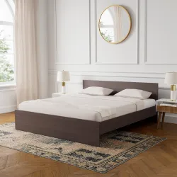 Amazon Brand - Solimo Medusa Engineered Wood King Bed