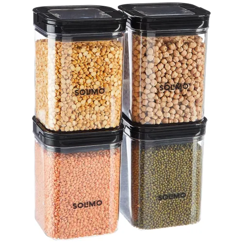 Image of Amazon Brand - Solimo Storage Jar and Container Set