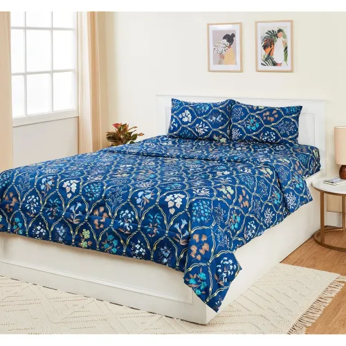 Image of Amazon Brand - Solimo Super Soft 144TC Microfiber Bedding Set