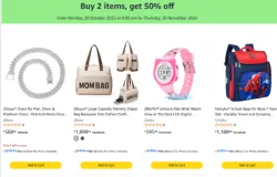 Amazon Offer : Buy 2 item Get 50% Extra Discount