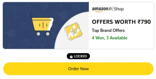 Image of Amazon Offer: Daily Scratch Card on Shopping Transactions