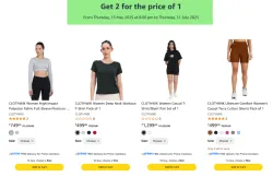 Amazon Offer :-  Get 2 For the Price of 1 on CLOTHWIK Womens Fashion