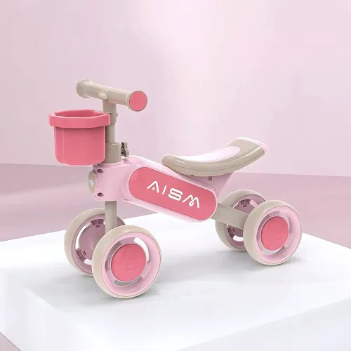 Image of AMBERZ Toddler 4-Wheel Balance Bike