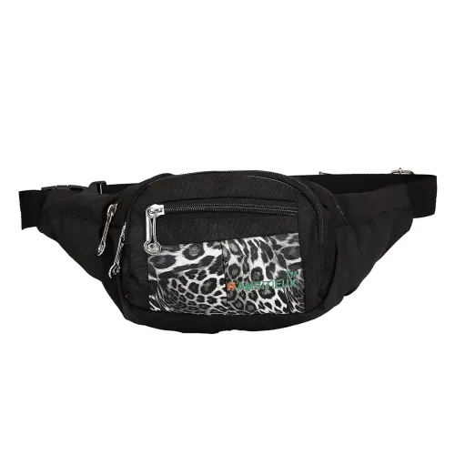 Image of Ambitieux Travel Waist Bag 4-Zipper Pockets For Men Women