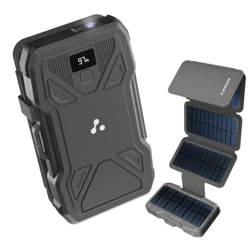 Image of Ambrane 10000mAh 22.5W Fast Charging Solar Power Bank