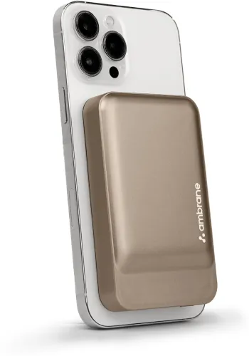 Image of Ambrane 10000mAh 22W Wireless Power Bank