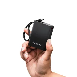 Ambrane 10000mAh MiniCharge 11 Power Bank (22.5W, Type-C, Black)