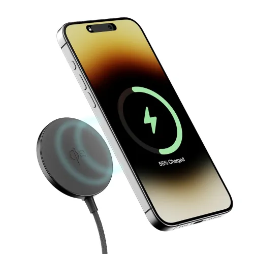 Image of Ambrane 15W Qi-2 MagSafe Wireless Charger