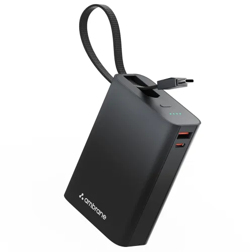 Image of Ambrane 20,000mAh Pocket Power Bank, 22.5W Fast Charge