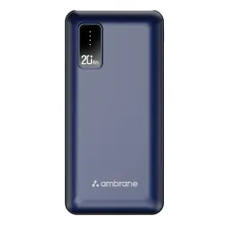 Ambrane 20000mAh Power Bank with 10.5W Fast Charging