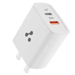 Ambrane 20W Dual Port USB Charger (Raap H11, White)