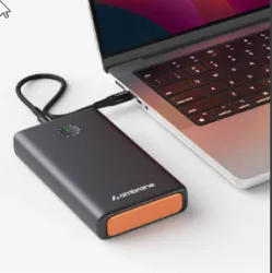 Ambrane 25000 mAh 100W Size PowerBank