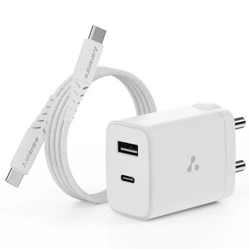 Image of Ambrane 30W Dual Port GaN Charger