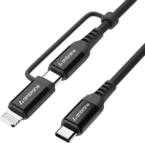 Image of Ambrane A350 2-in-1 3A Charging Cable