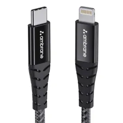 Ambrane ABTL-125 Type-C to Lightning Cable (1.25m)
