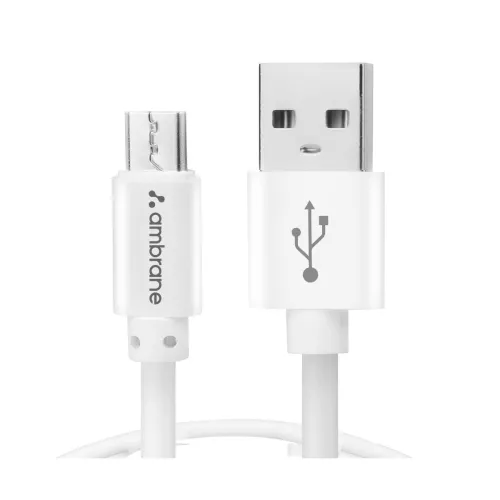 Image of Ambrane 2.4A Fast Charging Micro to USB 