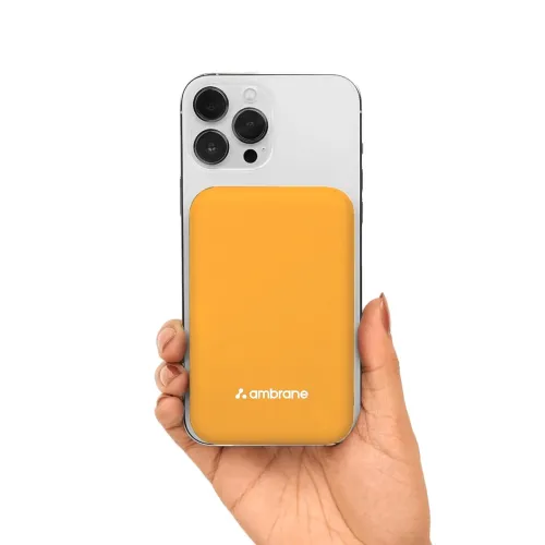 Image of Ambrane MagSafe Wireless 10000mAh Fast Charging Power Bank,