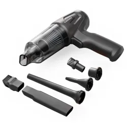 Ambrane Mini Vac 02 (80W, 12kPA Suction, 2-in-1 Vacuum & Blower)