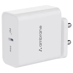 Ambrane Raap 65W Type C Charger Adapter