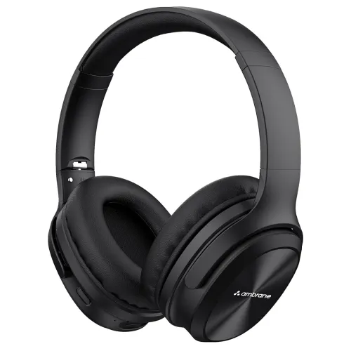Image of Ambrane RangerZ 2-in-1 Wireless Headphones Cum Speakers, Up to 8 Hrs Playtime, 40mm Drivers with BoostedBass™, Bluetooth