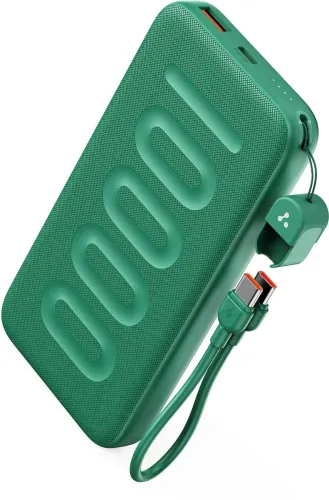 Image of Ambrane 10000 mAh 22.5 W Power Bank (Green, Lithium-ion, Fast Charging, Power Delivery 3.0, Quick Charge 3.0 for Mobile)