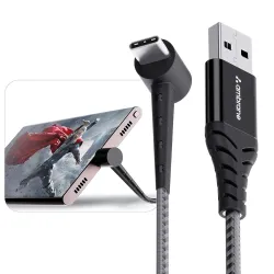 Ambrane Type-C Standing Cable (ABSC-15 Black)