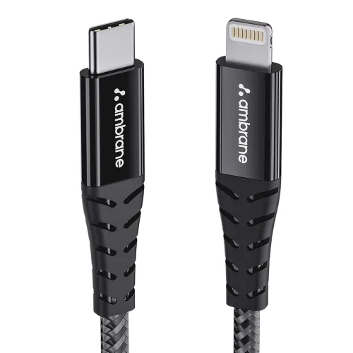 Image of Ambrane Type-C to Lightning USB Cable