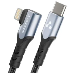 Ambrane Type-C to Lightning Braided Cable