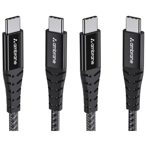 Image of Ambrane Unbreakable 60W / 3A Fast Charging c Cable 