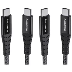 Ambrane Unbreakable 60W / 3A Fast Charging Type C