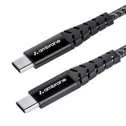 Ambrane Unbreakable 60W Type C to Type C Cable