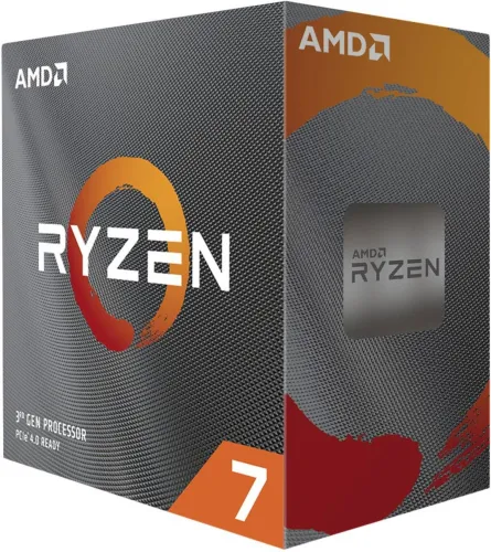 Image of AMD Ryzen 7 3800XT Desktop Processor  (Silver)