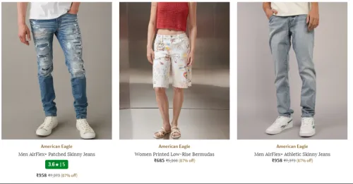 Image of American Eagle at minimum 82% Discount