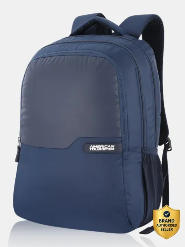 Image of AMERICAN TOURISTER 17 inch Inch Valex Laptop Backpack (Blue)