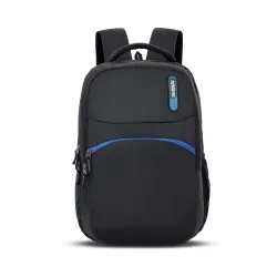 American Tourister Dolph+ 02 | 33L Backpack | 17" Laptop Bag | 3 Compartments | College & Office Backpack for Men and Women | Black | 1 Year Global Warranty